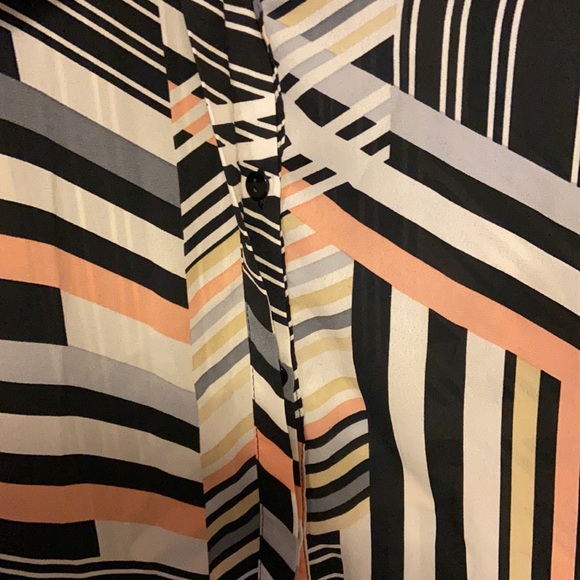 F&F long sleeve button up print shirt US14 - Picture 7 of 8